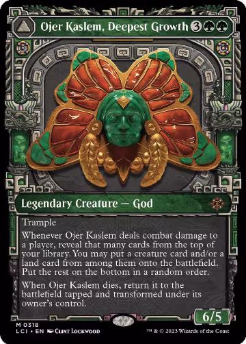 Ojer Kaslem, Deepest Growth (Showcase) (318), The Lost Caverns of Ixalan — Magic card price