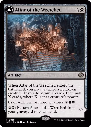 Altar of the Wretched (10), Commander: The Lost Caverns of Ixalan — Magic card price