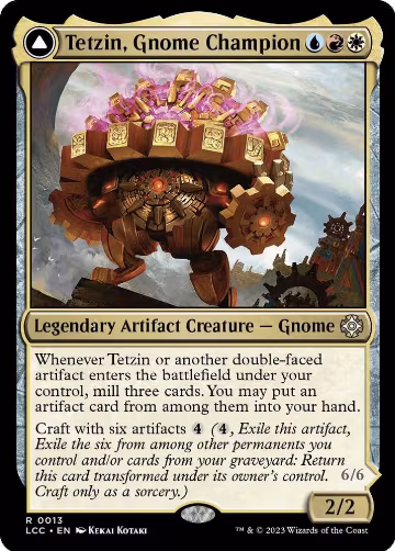 Tetzin, Gnome Champion (13), Commander: The Lost Caverns of Ixalan — Magic card price