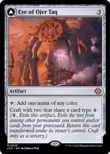 Eye of Ojer Taq (15), Commander: The Lost Caverns of Ixalan — Magic card price