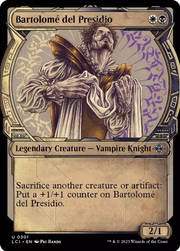 Bartolome del Presidio (Showcase) (301), The Lost Caverns of Ixalan — Magic card price