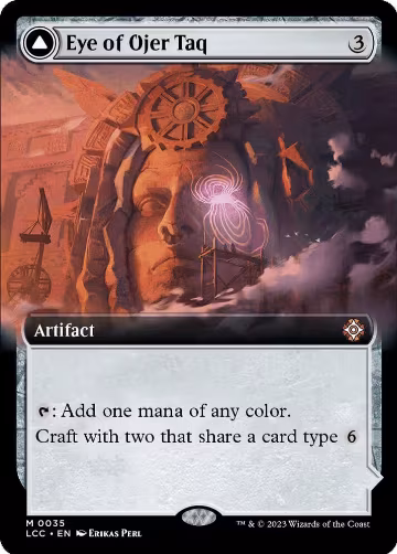 Eye of Ojer Taq (Extended Art) (35), Commander: The Lost Caverns of Ixalan — Magic card price