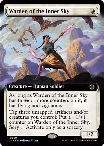 Warden of the Inner Sky (Extended Art) (359), The Lost Caverns of Ixalan — Magic card price