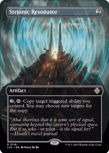 Strionic Resonator (Borderless) (116), Commander: The Lost Caverns of Ixalan — Magic card price
