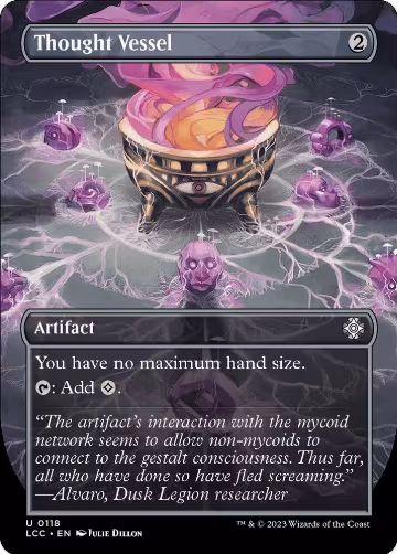 Thought Vessel (Borderless) (118), Commander: The Lost Caverns of Ixalan — Magic card price