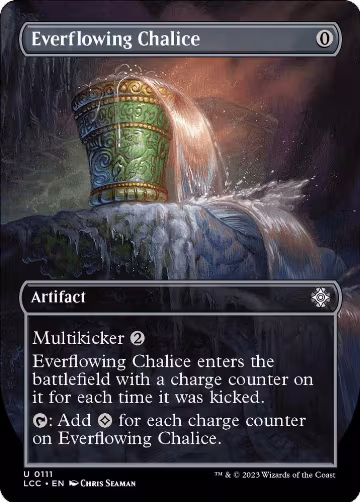 Everflowing Chalice (Borderless) (111), Commander: The Lost Caverns of Ixalan — Magic card price