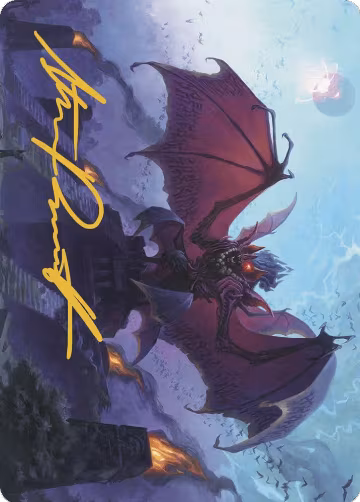 Aclazotz, Deepest Betrayal Art Card (Gold-Stamped Signature) (14), Art Series: The Lost Caverns of Ixalan — Magic card price
