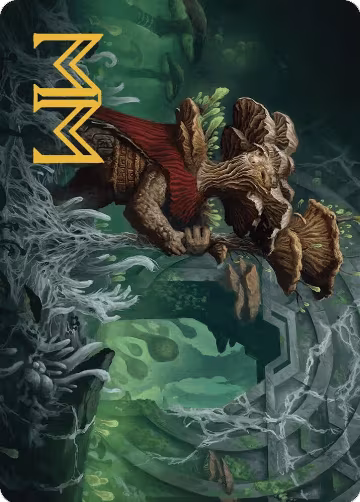 Tendril of the Mycotyrant Art Card (Gold-Stamped Signature) (31), Art Series: The Lost Caverns of Ixalan — Magic card price