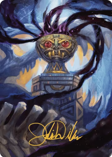 Chalice of the Void Art Card (Gold-Stamped Signature) (79), Art Series: The Lost Caverns of Ixalan — Magic card price