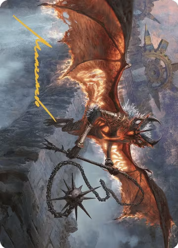 Bloodletter of Aclazotz Art Card (15/81) (Gold-Stamped Signature) (15), Art Series: The Lost Caverns of Ixalan — Magic card price