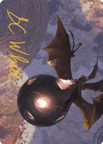 Malicious Eclipse Art Card (Gold-Stamped Signature) (17), Art Series: The Lost Caverns of Ixalan — Magic card price