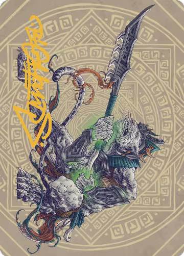 Kutzil, Malamet Exemplar Art Card (Gold-Stamped Signature) (50), Art Series: The Lost Caverns of Ixalan — Magic card price