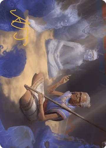 Ancestral Reminiscence Art Card (Gold-Stamped Signature) (9), Art Series: The Lost Caverns of Ixalan — Magic card price