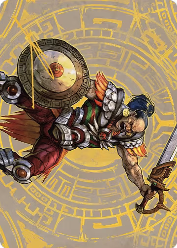 Inti, Seneschal of the Sun Art Card (Gold-Stamped Signature) (47), Art Series: The Lost Caverns of Ixalan — Magic card price