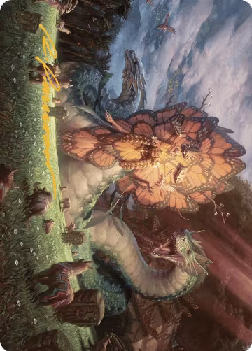Ojer Kaslem, Deepest Growth Art Card (30/81) (Gold-Stamped Signature) (30), Art Series: The Lost Caverns of Ixalan — Magic card price