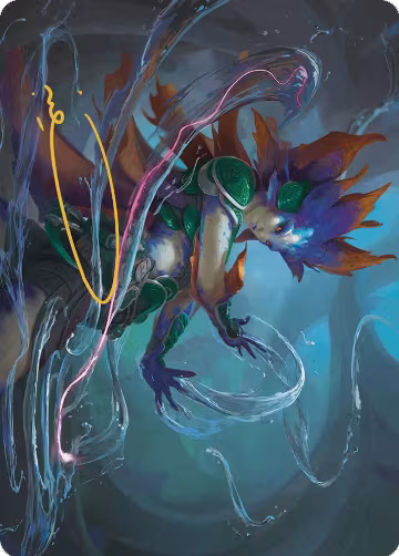 Nicanzil, Current Conductor Art Card (Gold-Stamped Signature) (36), Art Series: The Lost Caverns of Ixalan — Magic card price