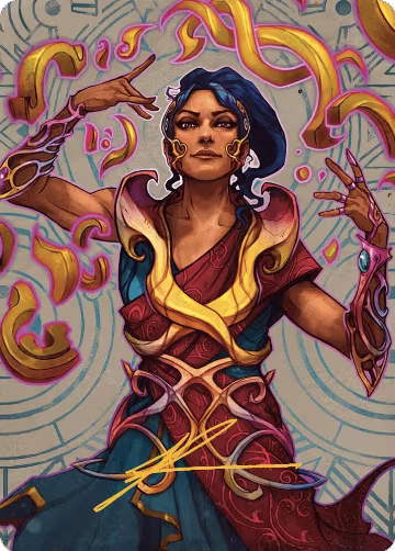 Saheeli, the Sun's Brilliance Art Card (Gold-Stamped Signature) (52), Art Series: The Lost Caverns of Ixalan — Magic card price