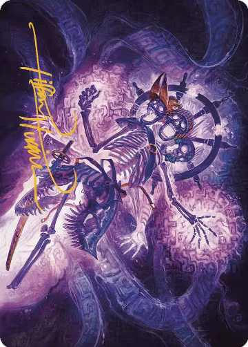 The Grim Captain Art Card (Gold-Stamped Signature) (41), Art Series: The Lost Caverns of Ixalan — Magic card price