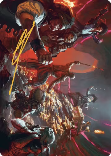Hit the Mother Lode Art Card (Gold-Stamped Signature) (19), Art Series: The Lost Caverns of Ixalan — Magic card price