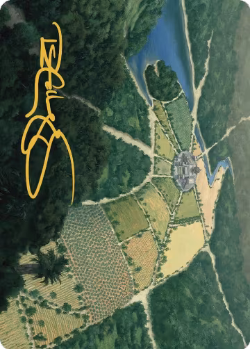 Restless Prairie Art Card (Gold-Stamped Signature) (43), Art Series: The Lost Caverns of Ixalan — Magic card price