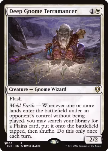 Deep Gnome Terramancer (658), The List Reprints — Magic card price