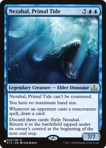 Nezahal, Primal Tide (045/196), The List Reprints — Magic card price