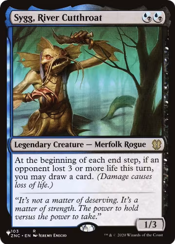 Sygg, River Cutthroat (103), The List Reprints — Magic card price