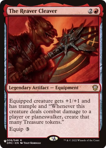 The Reaver Cleaver (008/048), The List Reprints — Magic card price