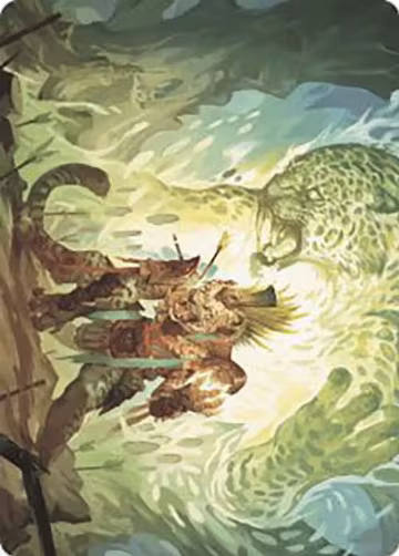 Might of the Ancestors Art Card (2), Art Series: The Lost Caverns of Ixalan — Magic card price