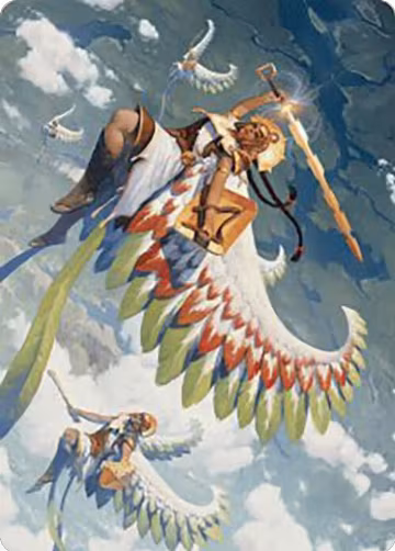 Resplendent Angel Art Card (5/81) (5), Art Series: The Lost Caverns of Ixalan — Magic card price