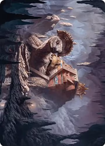 Bedrock Tortoise Art Card (23), Art Series: The Lost Caverns of Ixalan — Magic card price
