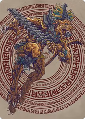 Sovereign Okinec Ahau Art Card (53), Art Series: The Lost Caverns of Ixalan — Magic card price