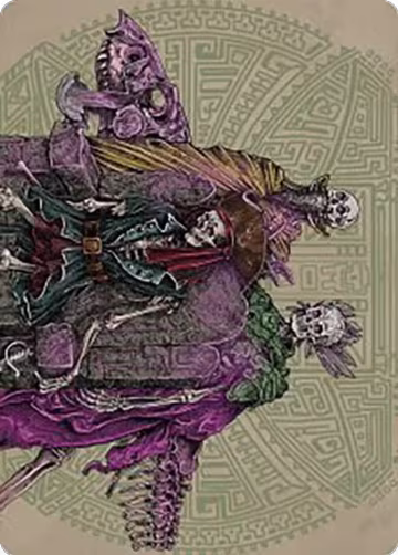 Throne of the Grim Captain Art Card (55), Art Series: The Lost Caverns of Ixalan — Magic card price
