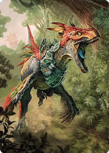 Dinosaur Token Art Card (67), Art Series: The Lost Caverns of Ixalan — Magic card price