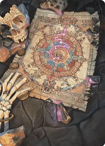 Map Token Art Card (68), Art Series: The Lost Caverns of Ixalan — Magic card price