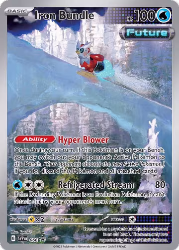 Iron Bundle - 066 (066), Scarlet & Violet Promo Cards — Pokémon card price