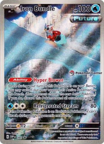 Iron Bundle - 066 (Pokemon Center Exclusive) (066), Scarlet & Violet Promo Cards — Pokémon card price
