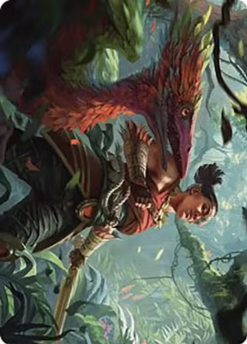 Wayta, Trainer Prodigy Art Card (71), Art Series: The Lost Caverns of Ixalan — Magic card price