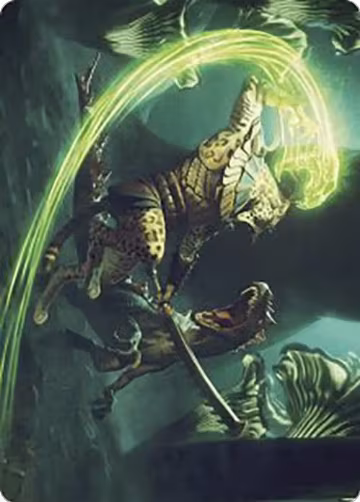 Contest of Claws Art Card (72), Art Series: The Lost Caverns of Ixalan — Magic card price