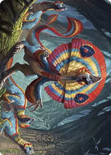 Sunfrill Imitator Art Card (78), Art Series: The Lost Caverns of Ixalan — Magic card price