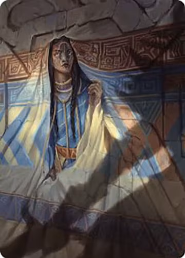 Whispersilk Cloak Art Card (80), Art Series: The Lost Caverns of Ixalan — Magic card price