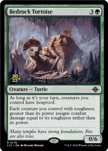 Bedrock Tortoise (176), Prerelease Cards — Magic card price