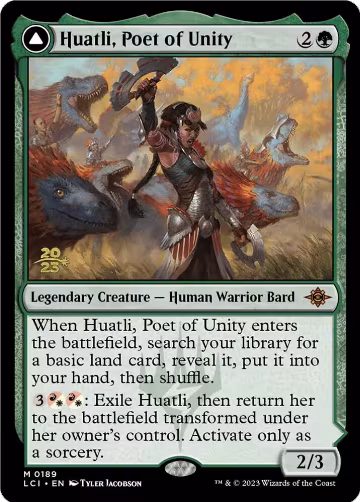Huatli, Poet of Unity (189), Prerelease Cards — Magic card price