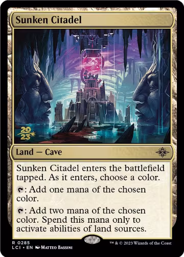 Sunken Citadel (285), Prerelease Cards — Magic card price