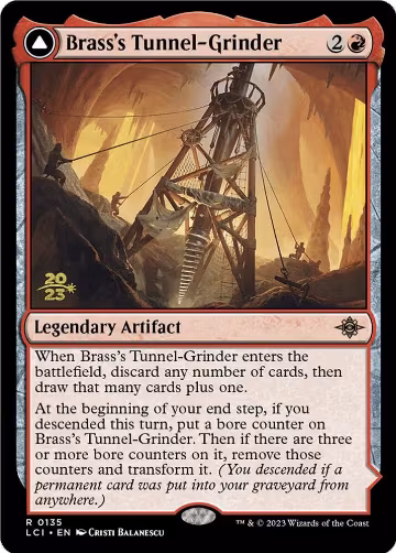 Brass's Tunnel-Grinder (135), Prerelease Cards — Magic card price