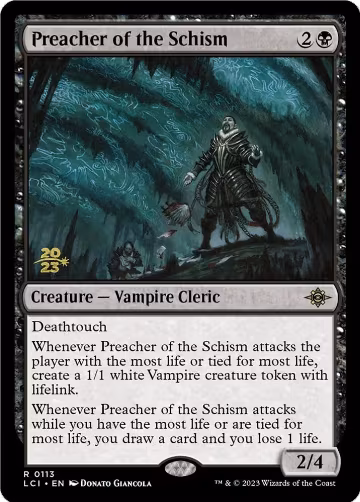Preacher of the Schism (113), Prerelease Cards — Magic card price