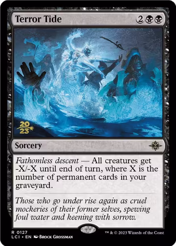 Terror Tide (127), Prerelease Cards — Magic card price