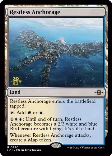 Restless Anchorage (280), Prerelease Cards — Magic card price