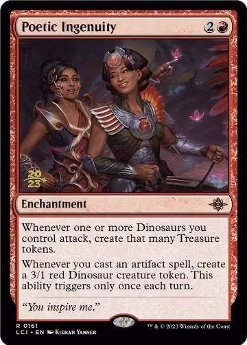 Poetic Ingenuity (161), Prerelease Cards — Magic card price