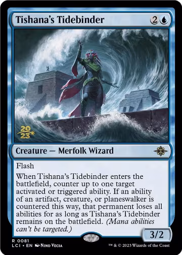 Tishana's Tidebinder (81), Prerelease Cards — Magic card price
